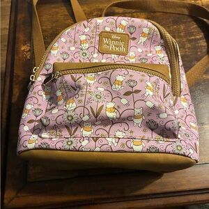 Disney Winnie the Pooh Pink and Brown Backpack